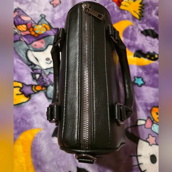 Ed Hardy Black Small Duffel Crossbody - Picture 4 of 6